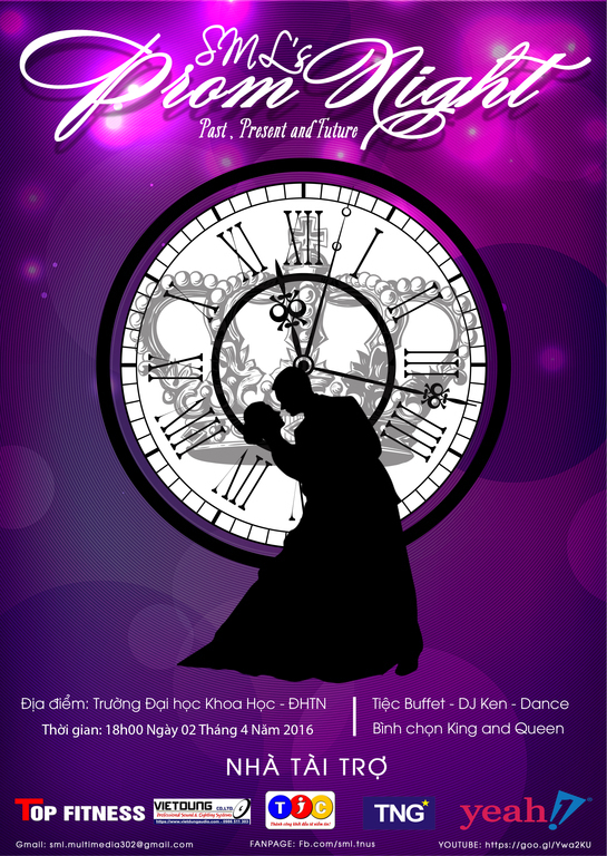 PROM NIGHT 2016 “PAST, PRESENT AND FUTURE” - ĐÊM DẠ HỘI KẾT NỐI TRÁI TIM