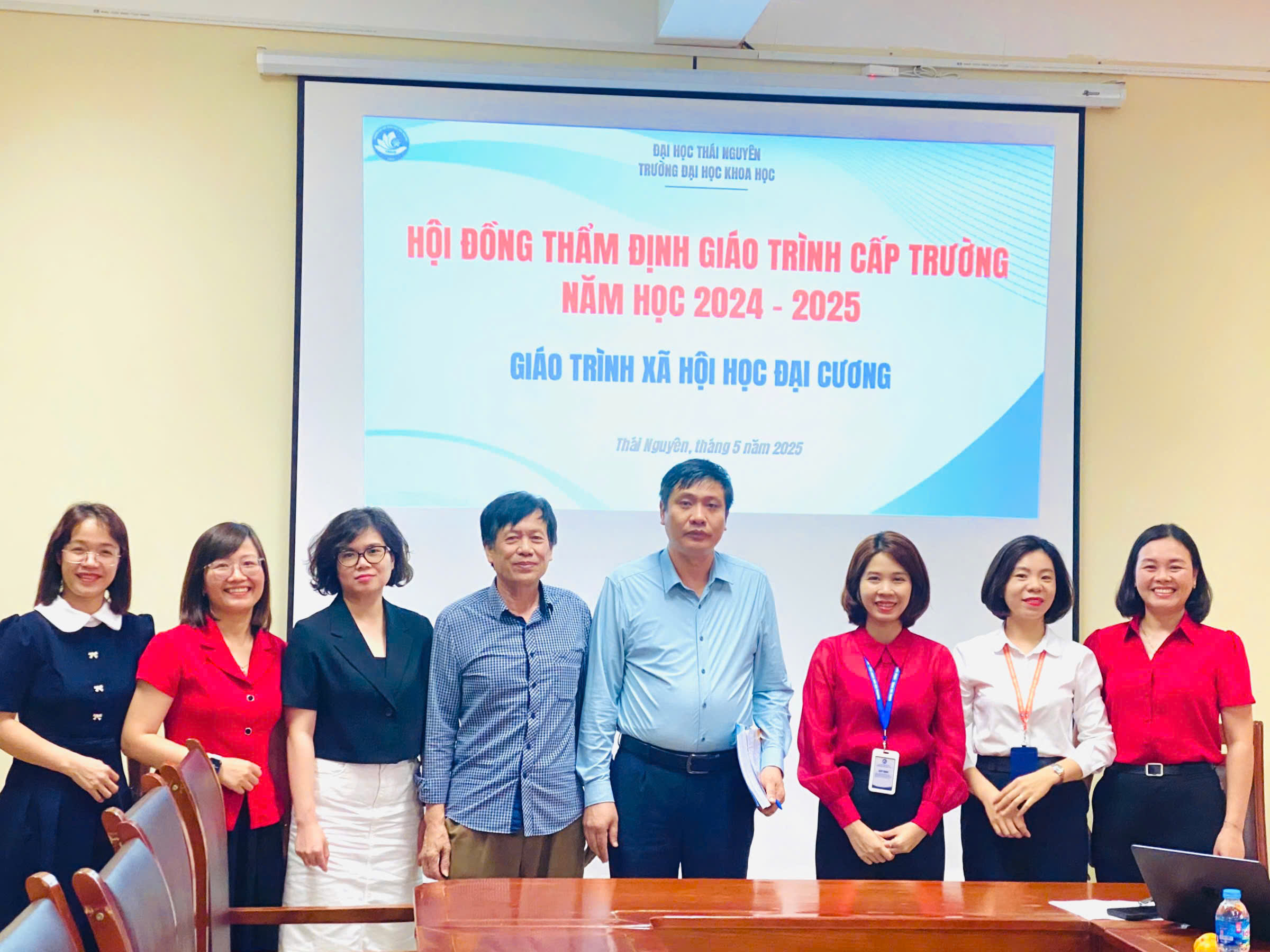 Hội đồng thẩm định cấp trường giáo trình Xã hội học đại cương