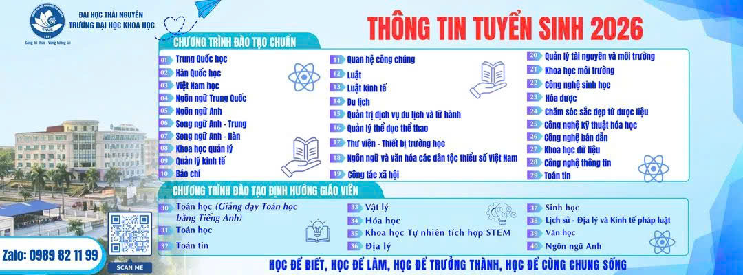 Tuyển sinh năm 2026