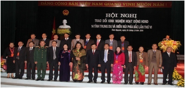 Thầy trò Khoa tham dự Hội nghị HĐND 14 tỉnh Trung du và Miền núi phía Bắc